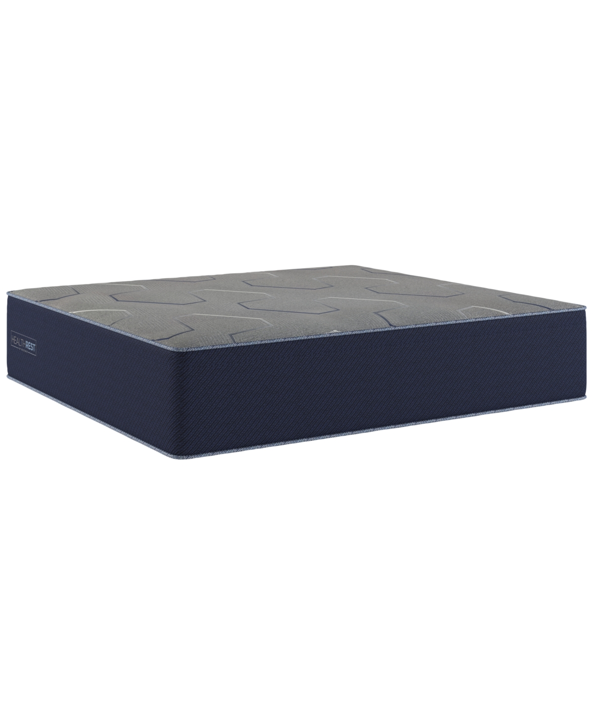 Shop Restonic Healthrest Bliss 14" Super Plush Mattress- King In Grey