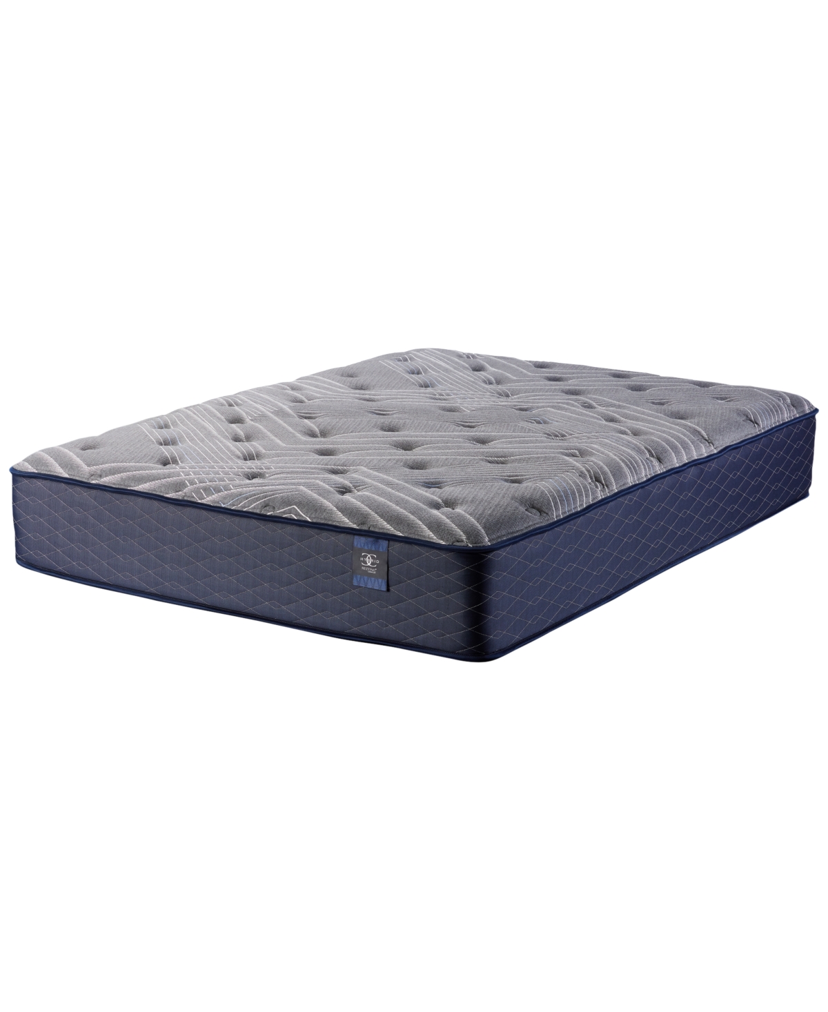 Shop Restonic Waldorf 13" Plush Mattress- King In Dark Grey