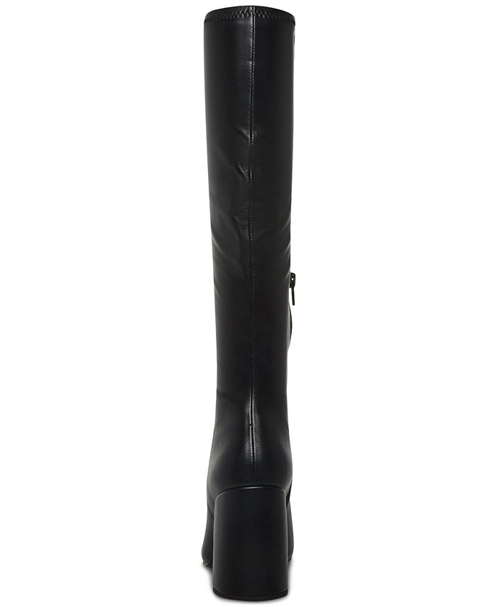 Steve Madden Women's Lizah KneeHigh BlockHeel Dress Boots Macy's