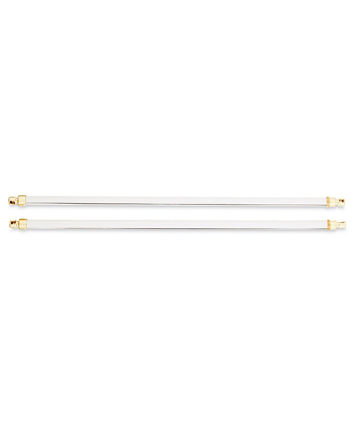 Collections Etc Adjustable Swivel End Sash Window Curtain Rods Macy's