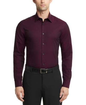 Macy's calvin klein steel dress shirt deals