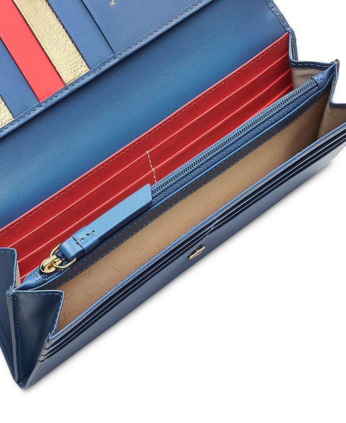 Radley London Radley Hot Chocolate Large Leather Flapover Wallet Macy's