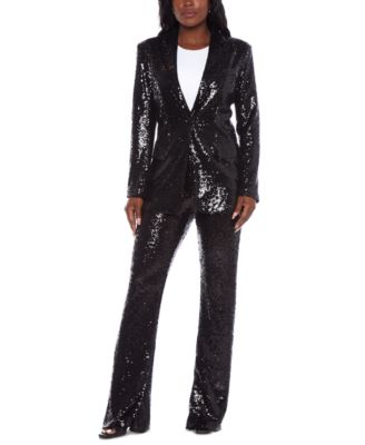 Alex Sophia Juniors Sequined Blazer Trousers