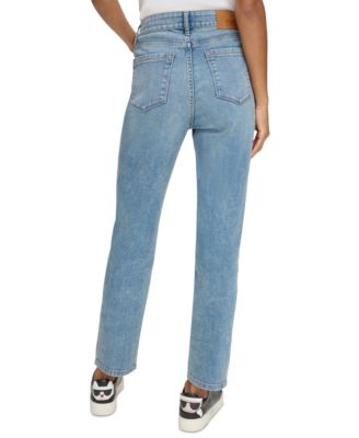 Karl Lagerfeld Jeans CROPPED LOGO - Overhemdblouse - twill/beige