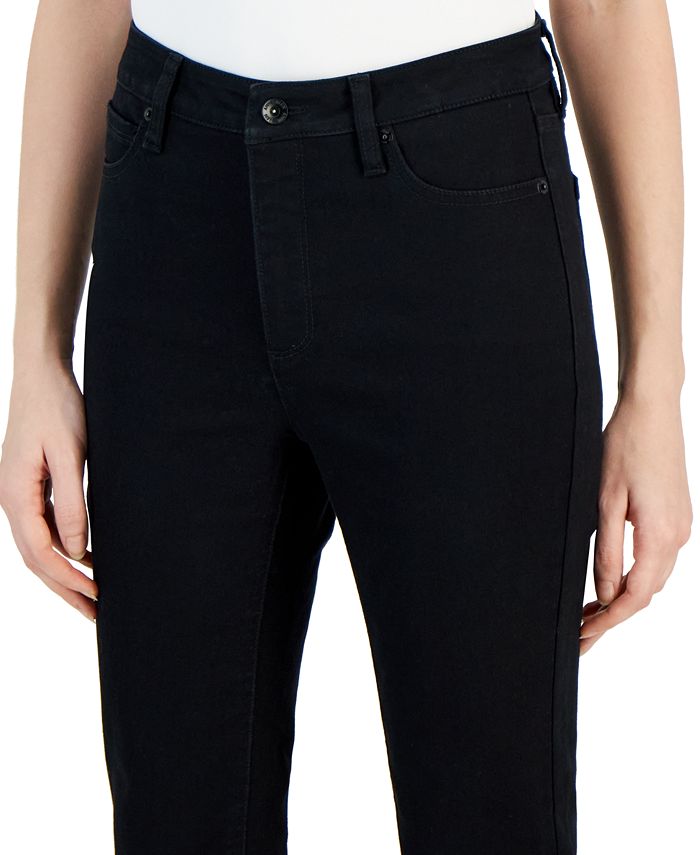 Anne Klein Women's High Rise Front-Fly Bootcut Jeans - Macy's