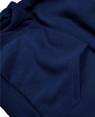 Men's Oversized Slim-Fit Fleece-Lined Pullover Hoodie