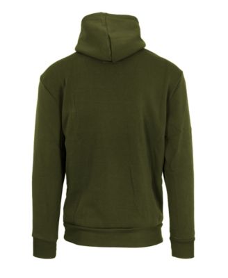 Men's Oversized Slim-Fit Fleece-Lined Pullover Hoodie