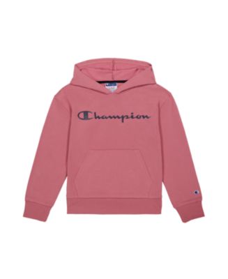 Pink champion hoodie boys sale