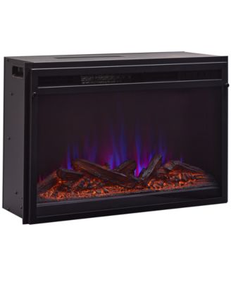 96" Dawnwood 3PC TV Console Set (96" Console, Hutch and Fireplace)