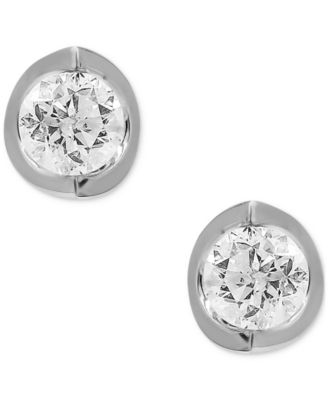 Diamond Tension Mount Stud Earrings (1-1/2 ct. t.w.) in 14k White or Yellow Gold