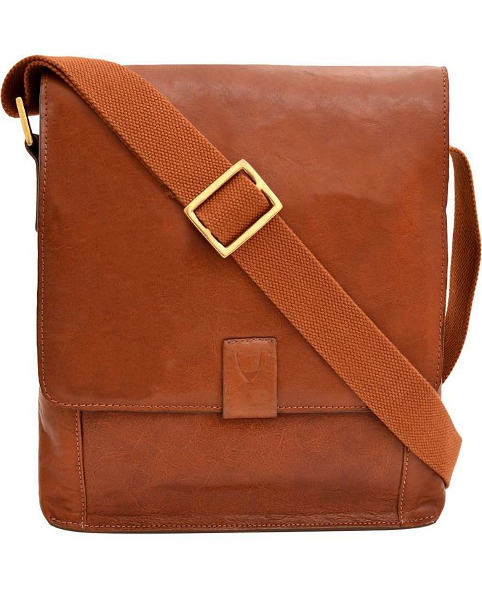 Hidesign Aiden Genuine Leather Medium Crossbody Unisex Shoulder