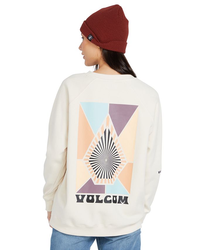 Juniors' Stone Magic Boyfriend Fit Crewneck Sweatshirt Macy's