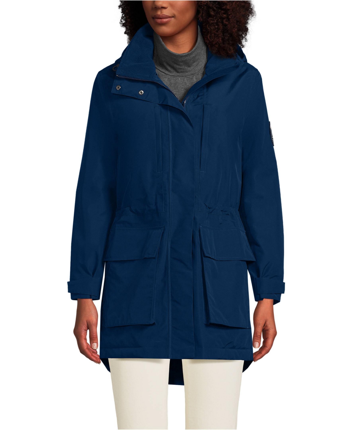 Lands' End Petite Squall Waterproof Insulated Parka