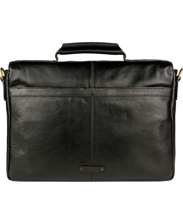 Hidesign Charles Leather 15" Laptop Compatible Briefcase & Messenger Work Bag Macy's