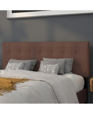 1 PC Metal Quilted Tufted Queen Upholstered Headboard