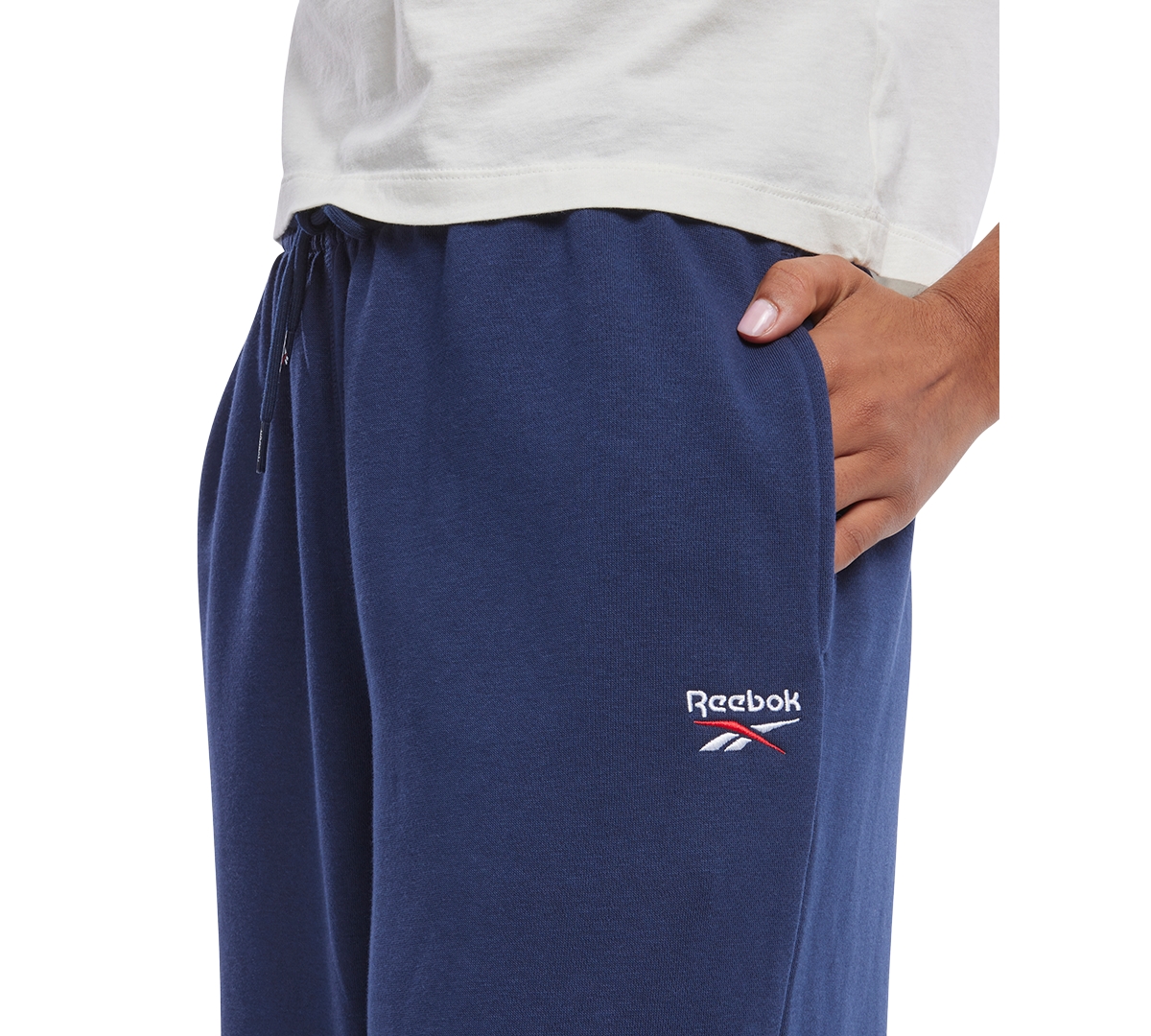 Reebok Women's Straight-Leg Fleece Sweatpants