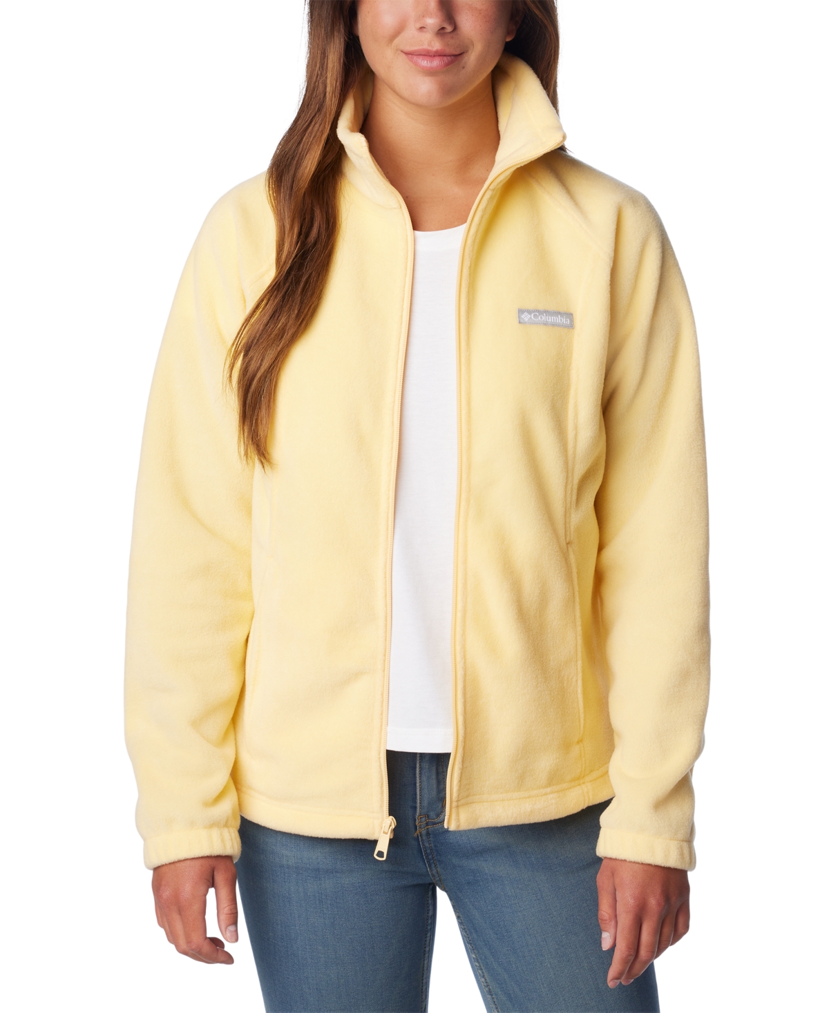 Columbia Women's Benton Springs Fleece Jacket, Xs-3x In Sunkissed