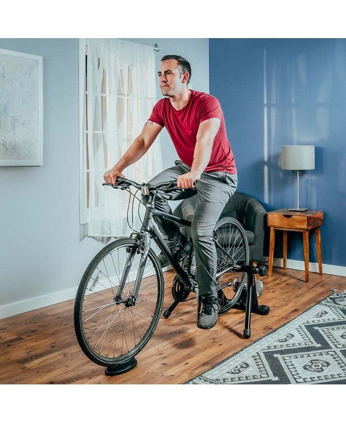 Alpcour Indoor Fluid Bike Trainer Stand Portable, Stainless Steel