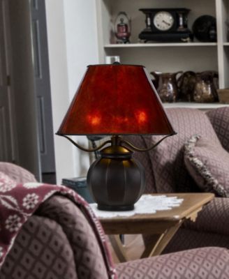 19.5" Height Metal and Resin Table Lamp