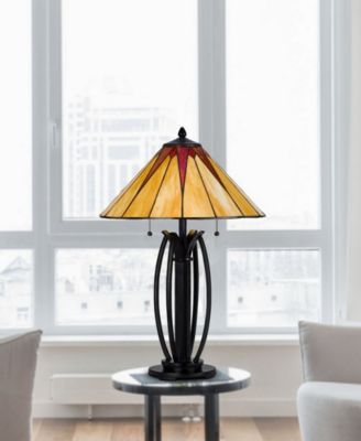 25" Height Metal and Resin Table Lamp