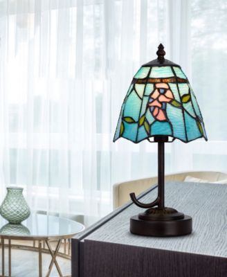 13" Height Metal and Resin Accent Lamp