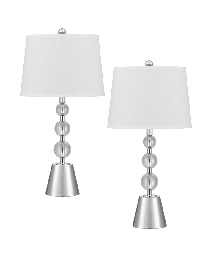 Cal Lighting Amersfoort 28" Height Table Lamp Set Macy's