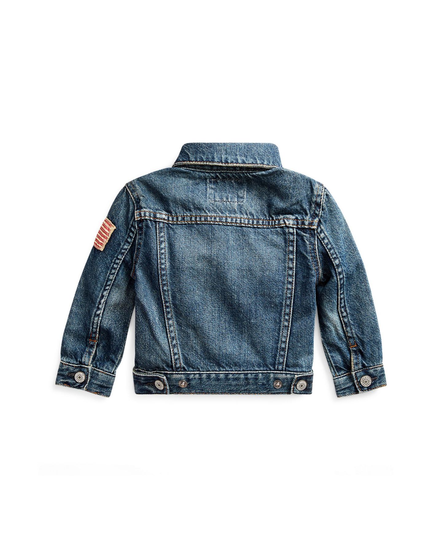 Куртка Polo Ralph Lauren Denim Trucker для мальчиков-малышей, цвет: Inwood — фото 2