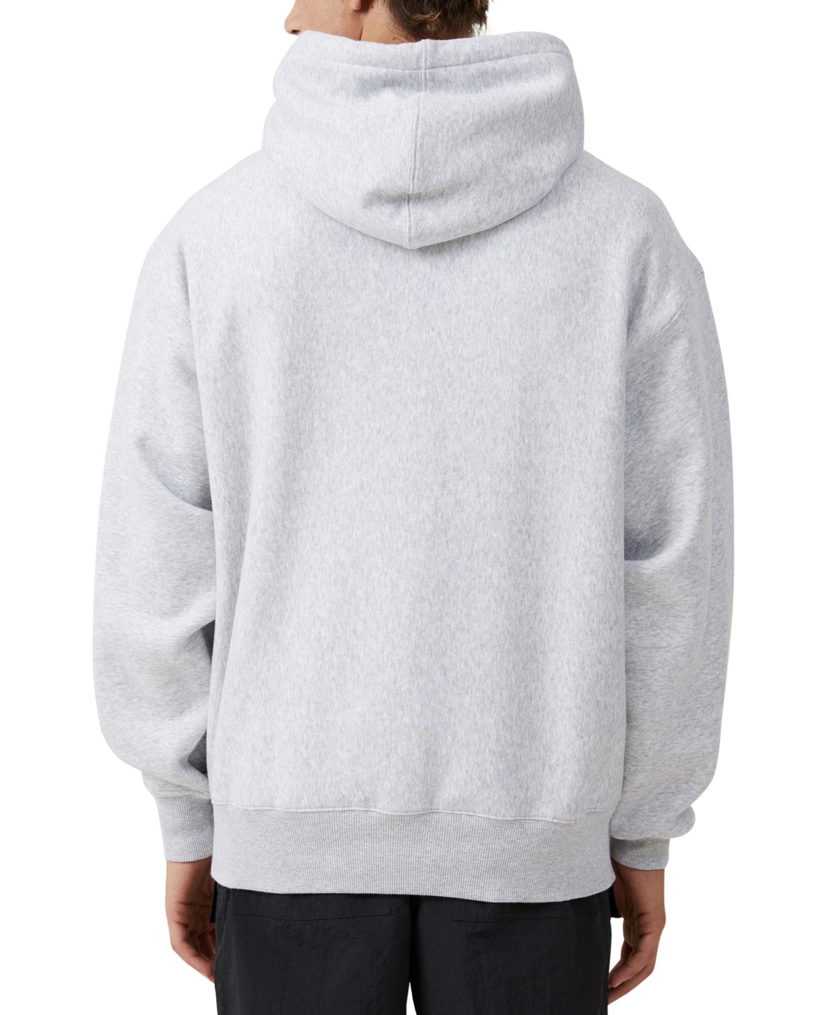 Cotton On Men's Oversized Fleece Long Sleeve Hoodie