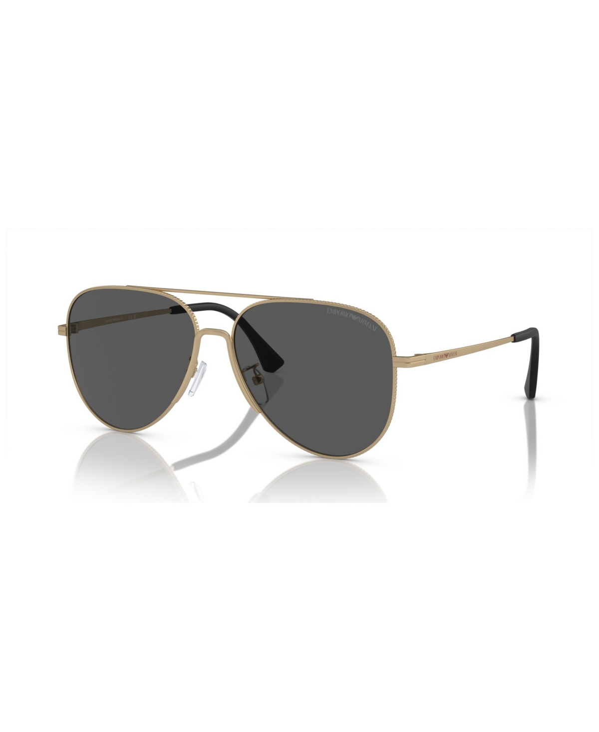 Emporio Armani Men's Sunglasses, Ea2149d In Matte Pale Gold