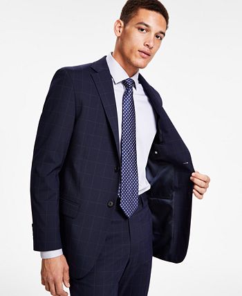Macy\'s Jacket Men\'s Stretch Modern-Fit Suit - DKNY