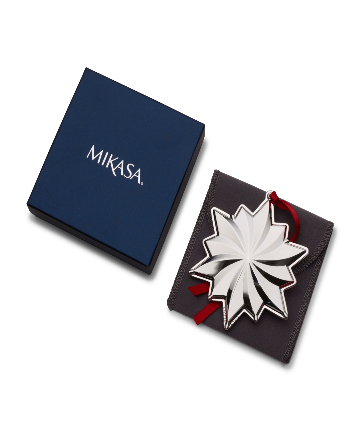 Shop Mikasa 2023 Silver Plated Star Ornament, 2nd Edition