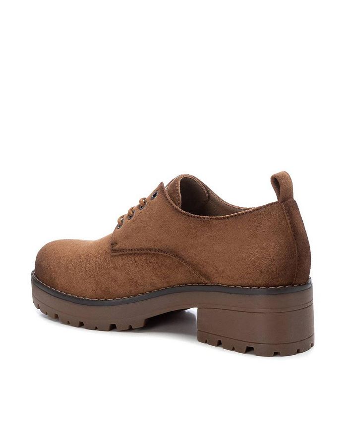 Xti - Women's Suede Lace-Up Booties