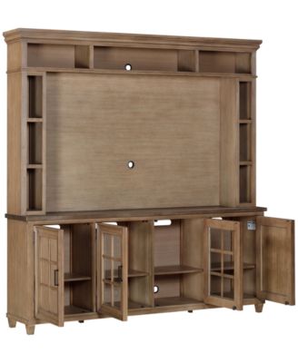 84" Dawnwood TV Console with 4 Doors