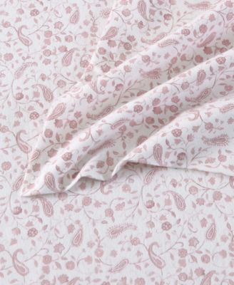 Paisley Prance Cotton Flannel 3-Pc. Sheet Set, Twin