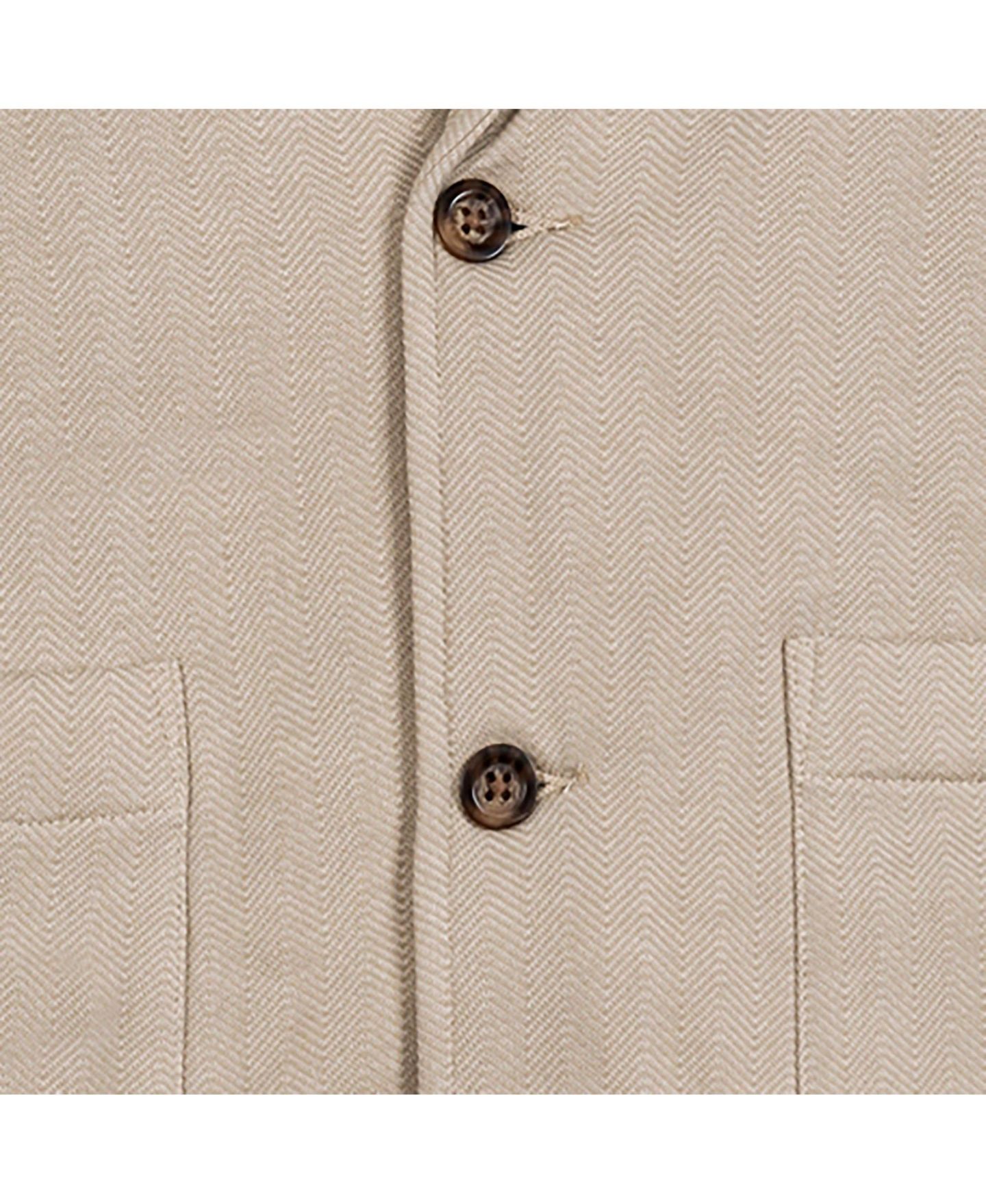 Мужской пиджак Hope & Henry Fleece Blazer with Elbow Patches, цвет: Серо-коричневый — фото 6