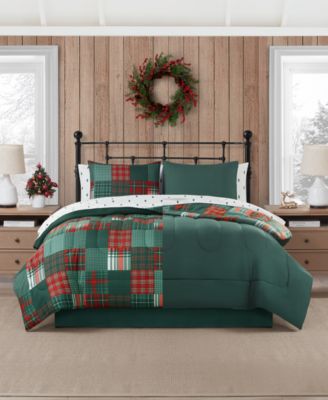 Holiday Patchwork 8-Pc. Comforter Set