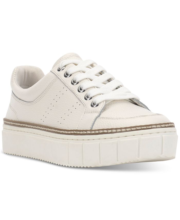Vince Camuto Randay Leather Lace-Up Sneakers