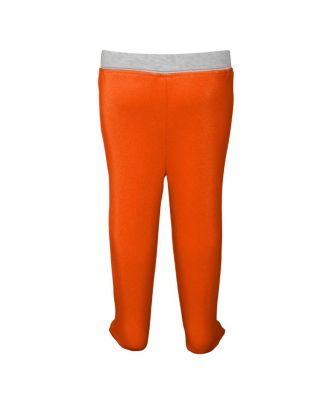 Newborn and Infant Boys and Girls Orange, White Clemson Tigers Dream Team Raglan Long Sleeve Bodysuit Hat and Pants Set