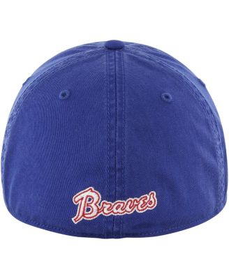 Men's Royal Atlanta Braves Sure Shot Classic Franchise Fitted Hat