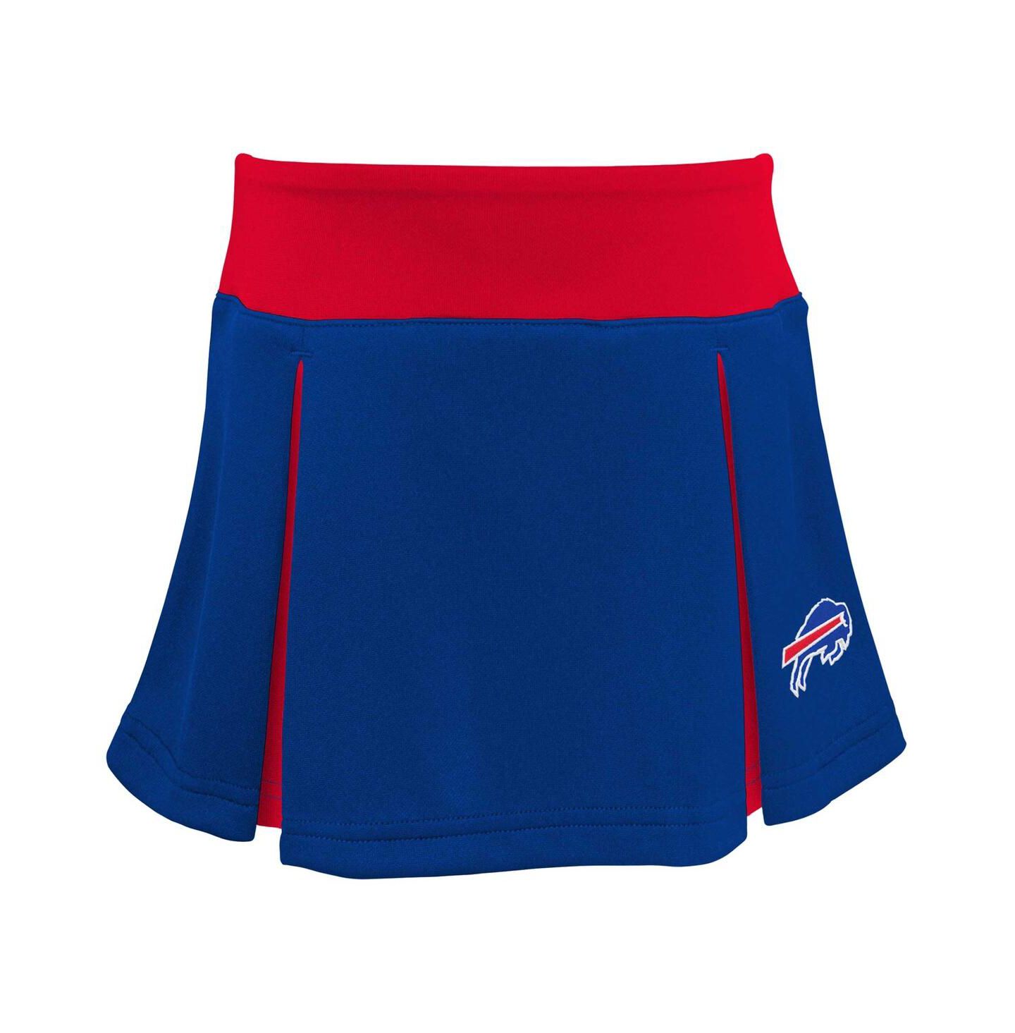 Комплекты Outerstuff Royal Buffalo Bills Spirit Two-Piece Cheerleader Set для девочек — фото 2