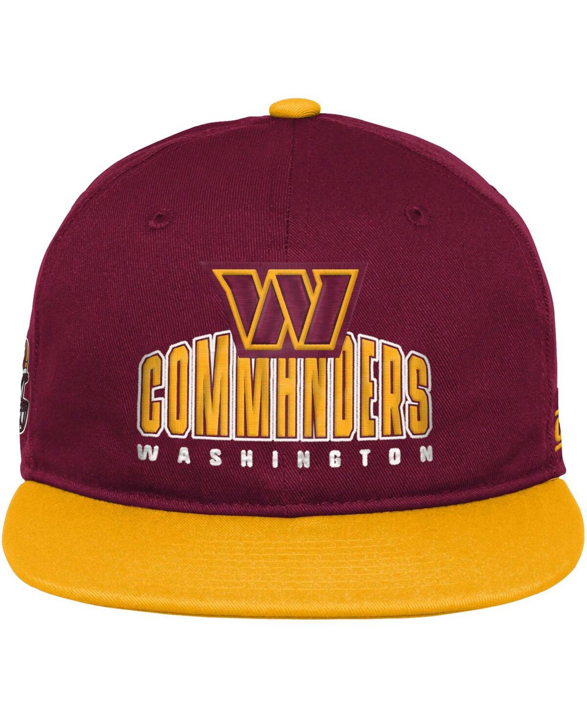 Shop Outerstuff Youth Boys And Girls Burgundy Washington Commanders Legacy Dead Stock Snapback Hat
