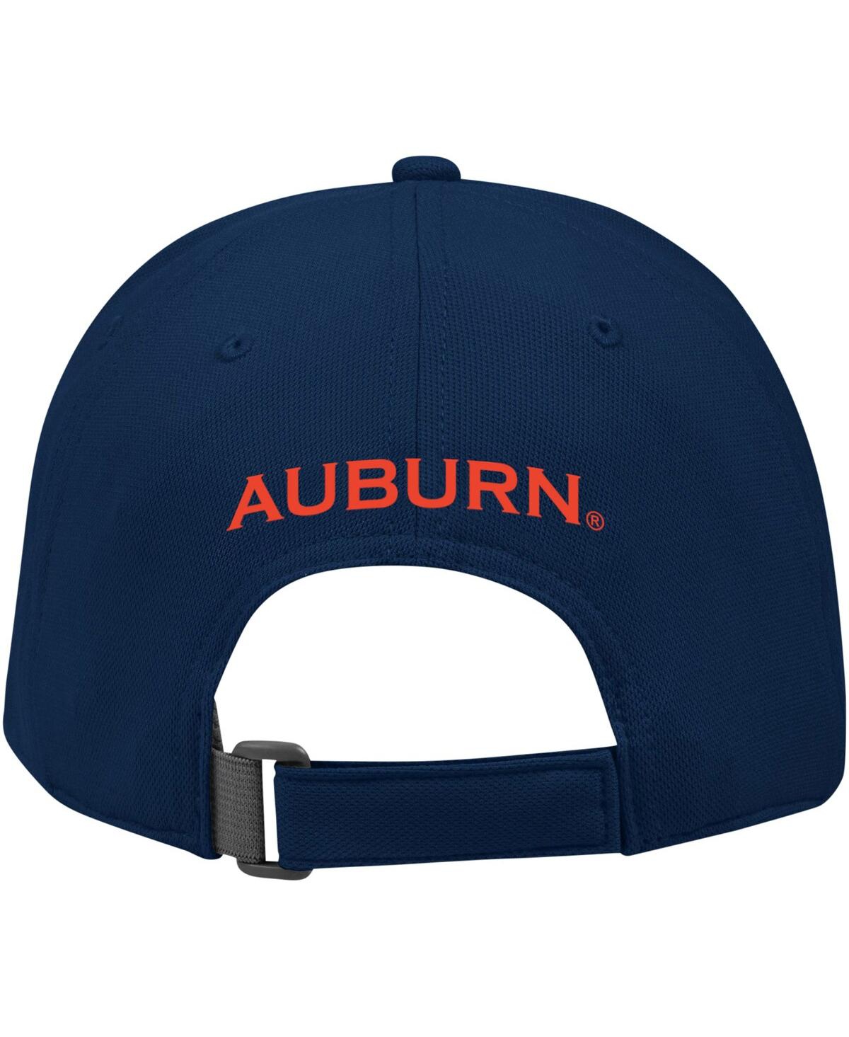 Shop Under Armour Men's  Navy Auburn Tigers Blitzing Accent Iso-chill Adjustable Hat