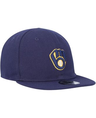Infant Boys and Girls Navy Milwaukee Brewers My First 9FIFTY Adjustable Hat