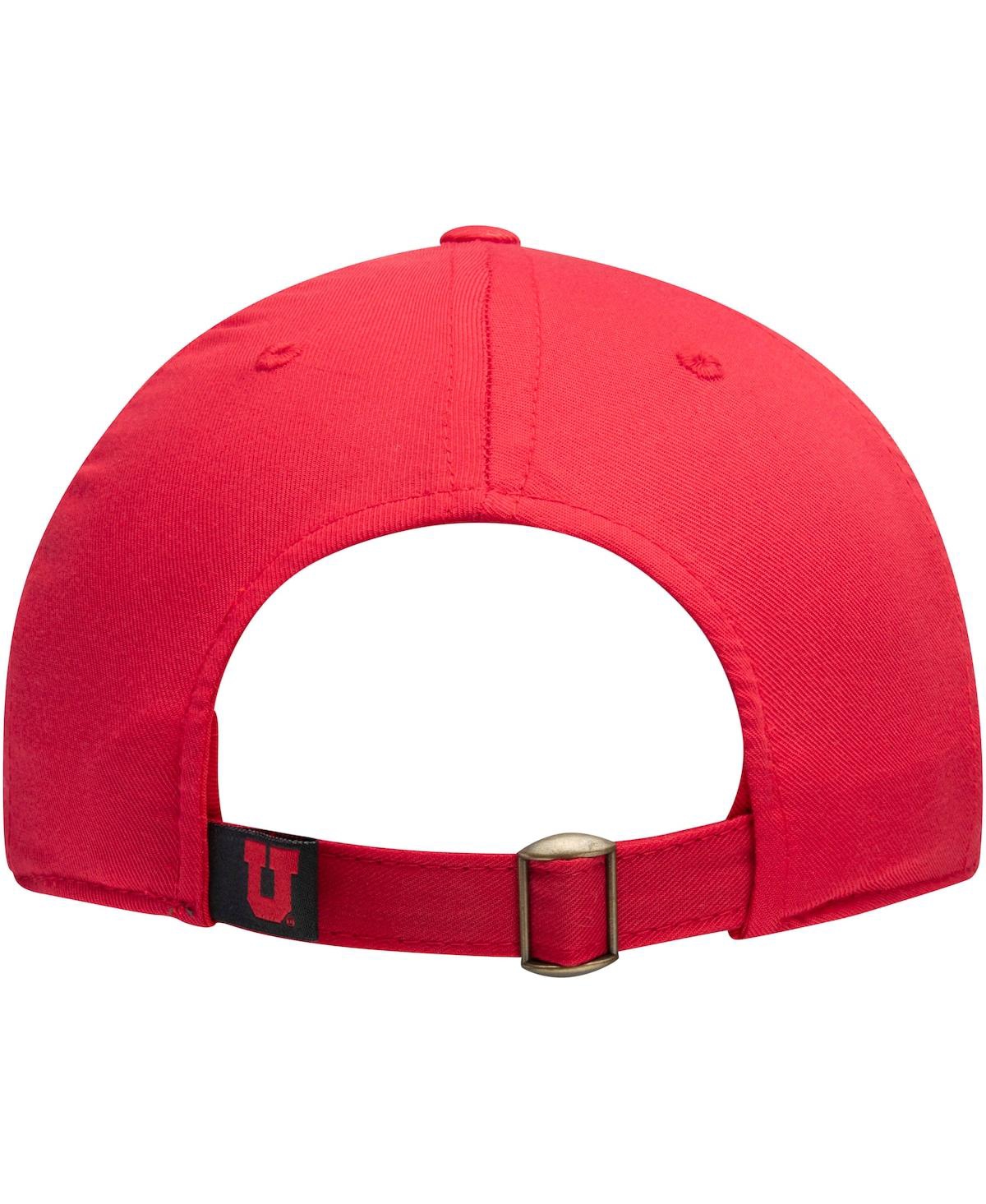 Shop Top Of The World Men's  Red Utah Utes Primary Logo Staple Adjustable Hat