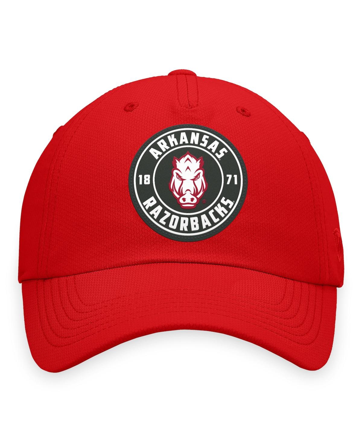 Top Of The World Men's  Cardinal Arkansas Razorbacks Region Adjustable Hat In Cardinal