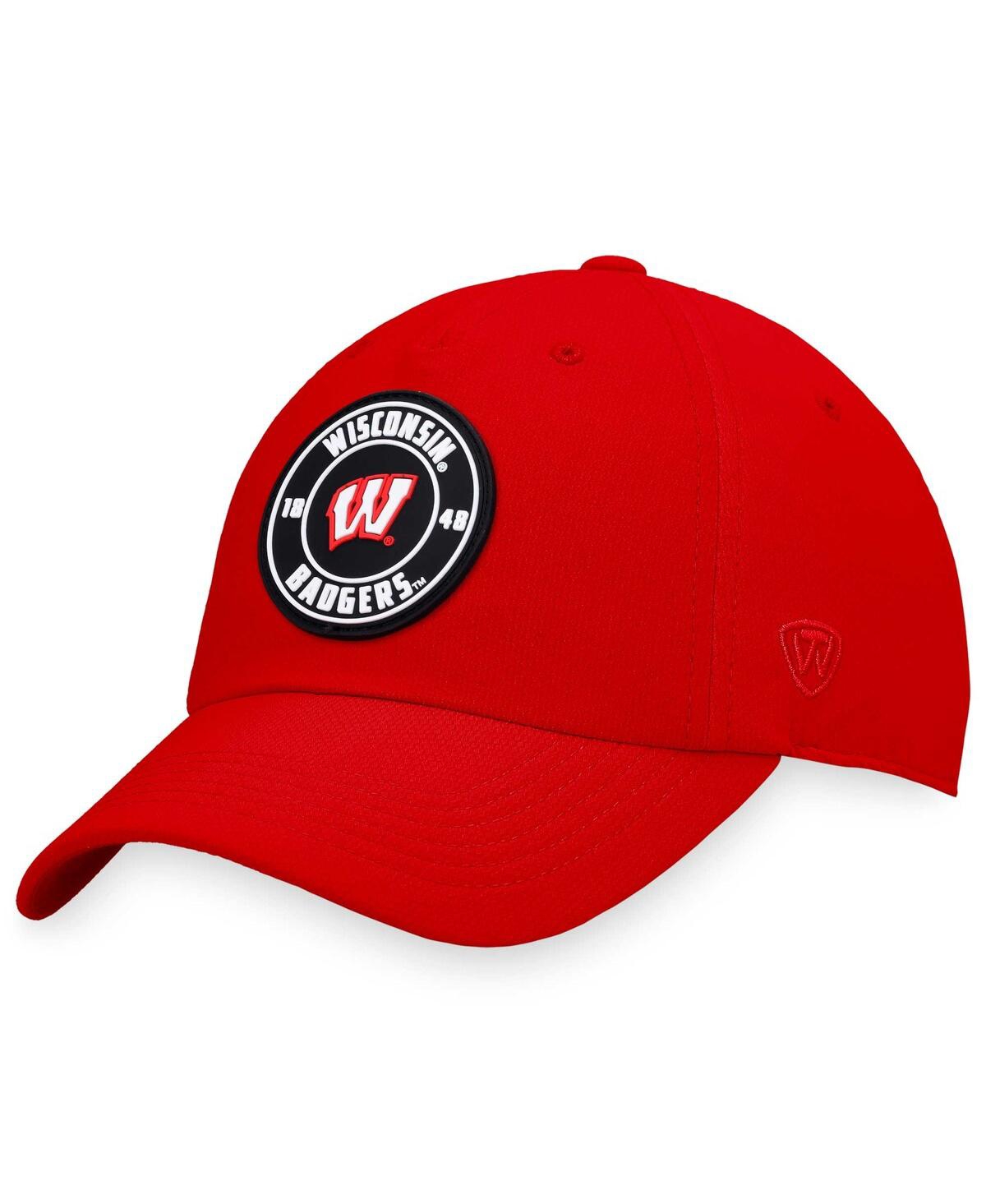 Top Of The World Men's  Cardinal Arkansas Razorbacks Region Adjustable Hat In Red