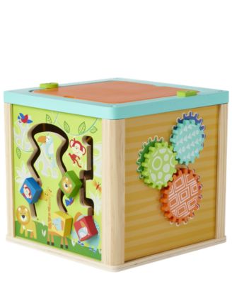 Wooden Activity Cube Set, Created for you by Toys R Us