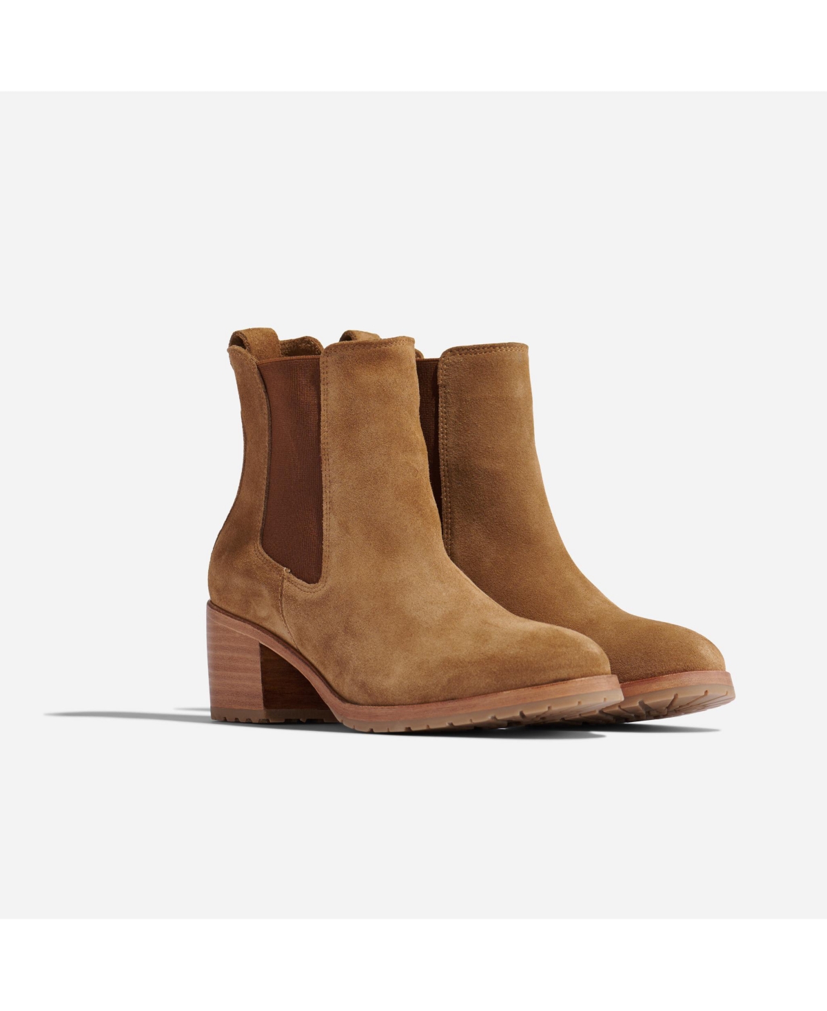 Women's Ana Go-To Heeled Chelsea Boot - Open Beige