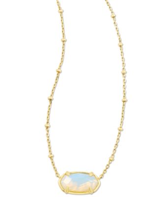 Kendra Scott - Gold-Tone Faceted Elisa Short 19" Pendant Necklace