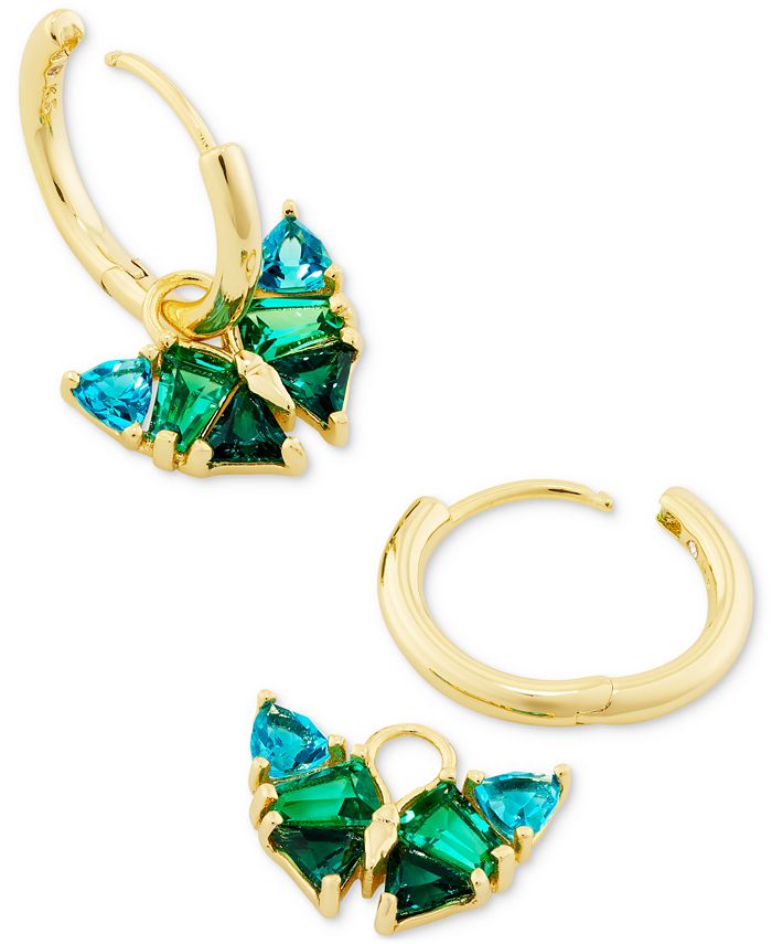 Kendra Scott GoldTone Blair Butterfly Huggie Hoop Earrings Macy's